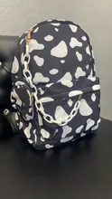 Mochila de Nylon informal Vintage para mujer, bolso escolar con patrón de vaca para la escuela, adolescentes, niñas, mochilas para niños, bolsa de viaje