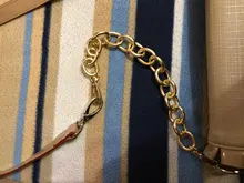 Cadena de Metal de repuesto para bolso de mano, accesorios para manualidades, accesorios para correa de bolso, 30cm