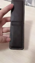 QOONG-billetera con Clip para billetes para hombre y mujer, billetera con Clip de cuero de vaca con imán fuerte, pinza de bolsillo para tarjetas de crédito, estuche protector de efectivo