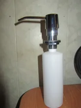 Lotion Dispenser Bottle Sink Soap Bathroom Kitchen ABS Home R3Y5 Products Improvement