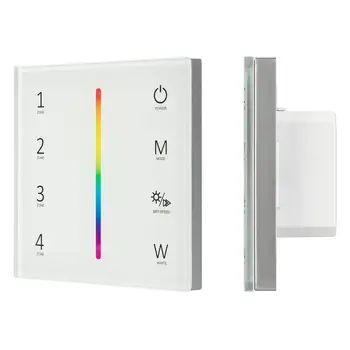 028140 panel sens smart-p45-rgbw White (230V, 4 zones, 2.4g) 1 pc Arlight
028140 panel sens smart-p45-rgbw White (230V, 4 zones, 2.4g) 1 pc Arlight
