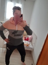 Chándal de invierno para mujer, conjunto de 2 piezas, Sudadera con capucha y pantalones deportivos