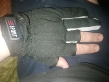 Guantes de pesca antideslizantes para hombre, accesorios portátiles para deportes al aire libre, pesca y correr