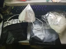 Mascarilla FFP2 de 6 capas para adultos, máscara protectora de tela con filtro PM2.5, FFP2