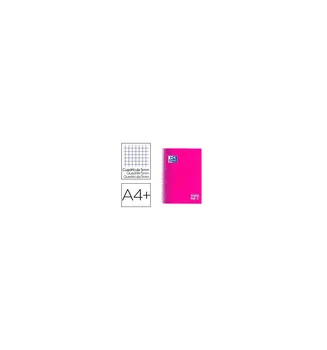 Spiral notebook OXFORD EBOOK 1 cover EXTRADURA DIN A4 + 80 H grid 5 MM pink raspberry TOUCH 5 PCs
Spiral notebook OXFORD EBOOK 1 cover EXTRADURA DIN A4 + 80 H grid 5 MM pink raspberry TOUCH 5 PCs
