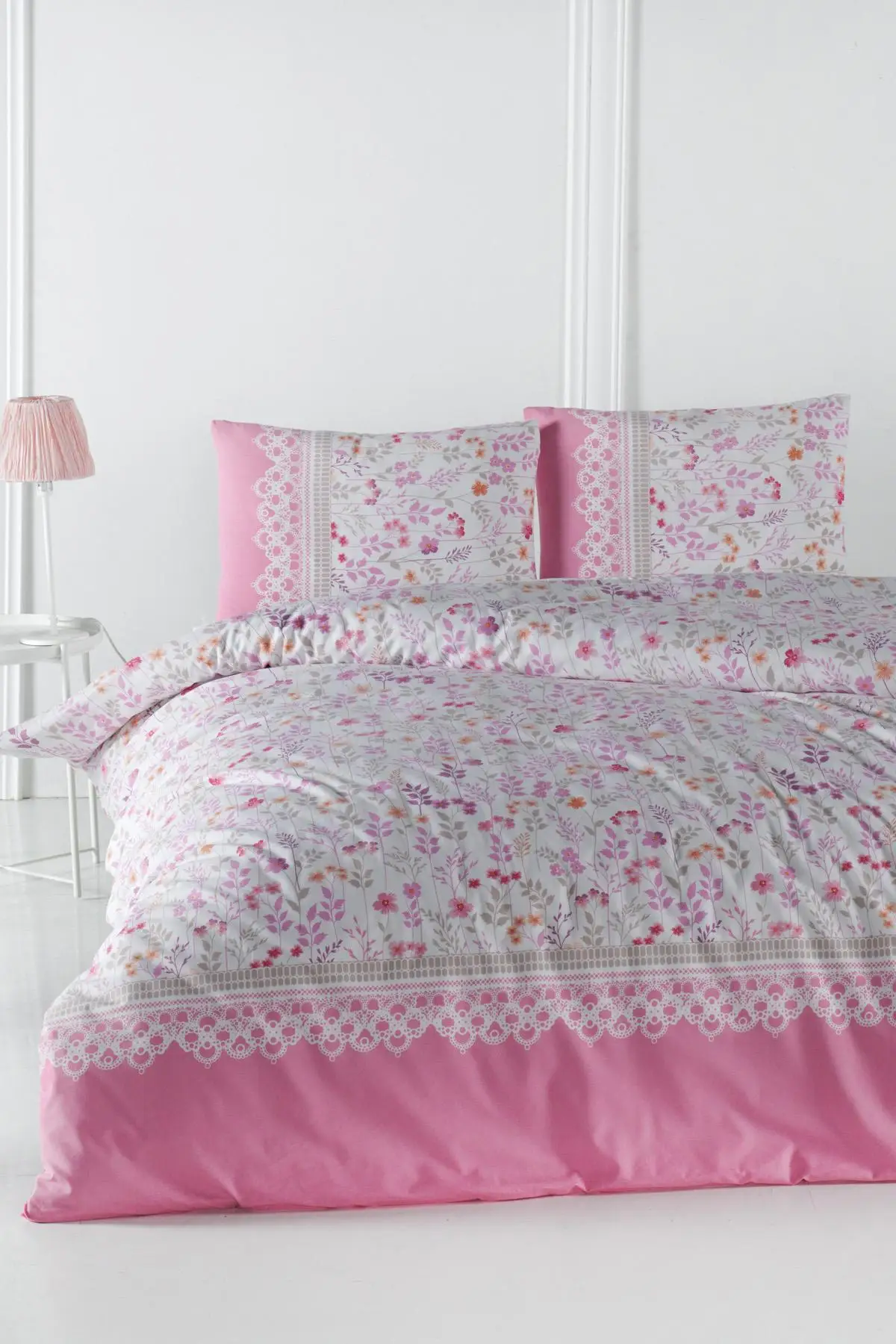 Bedding Set fitted sheet with 100% Cotton | Luxury Ranforce Bed Linen Set 3 pcs Duvet Cover Set from Turkey elfin
Bedding Set fitted sheet with 100% Cotton | Luxury Ranforce Bed Linen Set 3 pcs Duvet Cover Set from Turkey elfin