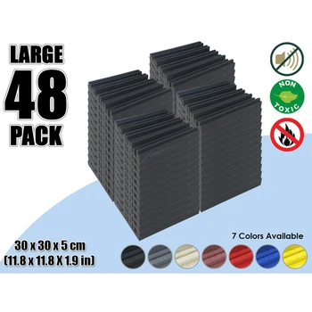 Arrowzoom 48 pieces 11.8" x 11.8" x 1.9" Metro Diffuser Panel Tile Studio Sound Absorbing Acoustic Foam Treatment
Arrowzoom 48 pieces 11.8" x 11.8" x 1.9" Metro Diffuser Panel Tile Studio Sound Absorbing Acoustic Foam Treatment
