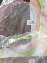 Catapulta de fibra óptica de 2m, 1 bolsa, accesorios para caza, 0,5mm, 0,75mm, 1mm, envío directo