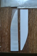 Reflectante para Exterior de coche, cinta Reflectante adhesiva, Reflectante, tira de advertencia Exterior, protege el cuerpo del coche