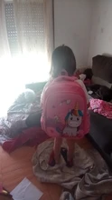 Mochila escolar con dibujos de unicornio para niñas y niños, morral ortopédico de princesa, Infantil