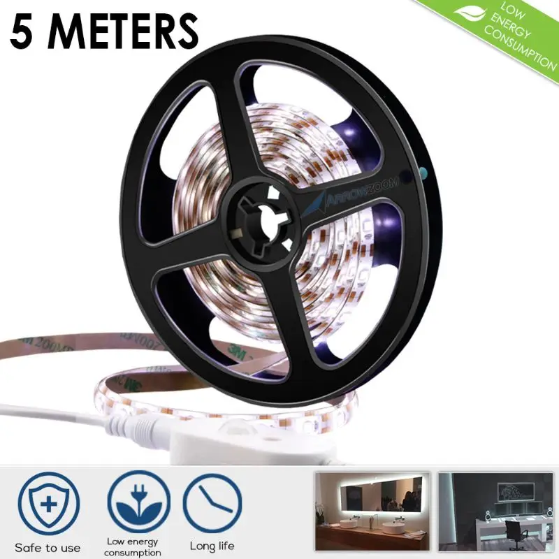 Arrowzoom Self-Adhesive LED Light Strips USB Powered Flexible White Background Lighting AZ1185
Arrowzoom Self-Adhesive LED Light Strips USB Powered Flexible White Background Lighting AZ1185