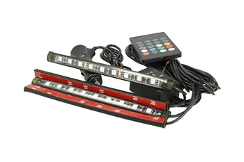 Kit Led bar strip RGB 4 X18cm 12V IR remote sensor voice music control IP67 for car decoration interior outdoor
Kit Led bar strip RGB 4 X18cm 12V IR remote sensor voice music control IP67 for car decoration interior outdoor