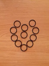Junta tórica negra para automóvil, arandela de sellado resistente a la corrosión y al aceite, CS, 2mm, OD, 8mm ~ 100mm, NBR, goma de nitrilo redonda O de tipo redondo, 10 Uds.
