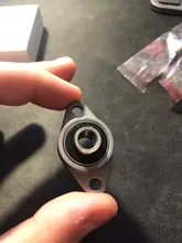 1 Uds de aleación de Zinc 8mm de diámetro a 30mm de diámetro bola cojinete de bloque de almohada soporte montado Kfl08 Kfl000 Kfl001 Kp08 Kp000 Kp001 Kp002