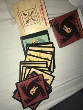 Juego de mesa de Werewolves para adultos, versión completa en inglés, para fiesta en casa, juego de cartas de finanzas familiares, 24 cartas, novedad de 2020