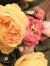 Anillos de marca de 6mm de Color oro rosa sin decoloración para mujeres y hombres, anillos para amantes de bodas, joyería fina de oro rosa