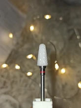 Broca de clavo de cerámica, fresa eléctrica para manicura, brocas, limas de maíz de llama para máquina de pedicura, accesorio de pulido