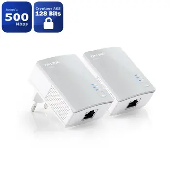 TP-Link TL-PA4010 KIT 2 PLC 600 Mbps with 1 Ethernet port: ideal solution for enjoy the service multiple TV
TP-Link TL-PA4010 KIT 2 PLC 600 Mbps with 1 Ethernet port: ideal solution for enjoy the service multiple TV