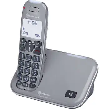 Amplicomms DECT PowerTel 1700 Gray 
Amplicomms DECT PowerTel 1700 Gray