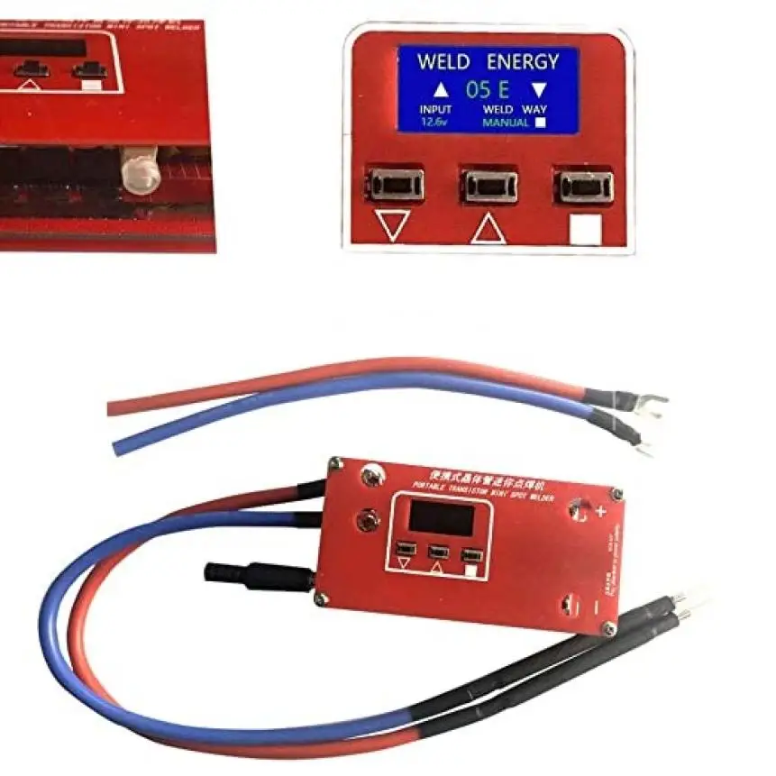 Portable Transistor Mini Spot Welder Kit DIY Spot Welding Machine 18650 Battery Super Capacitor Various Welding Power Supply
Portable Transistor Mini Spot Welder Kit DIY Spot Welding Machine 18650 Battery Super Capacitor Various Welding Power Supply
