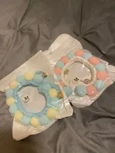 Bola de peluche de Collar para perros y gatos Collar dulce bufanda para perro lindo gatito accesorios Rosa correa para el cuello perrito con perla perro Pug Chihuahua