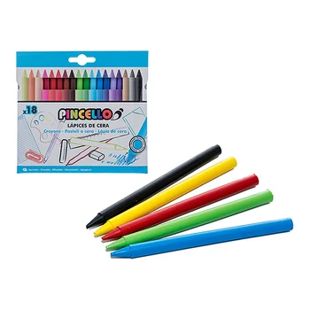Coloured crayons (18 Pieces)
Coloured crayons (18 Pieces)