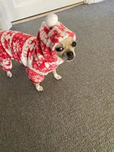 Mono de lana suave para perro, ropa de invierno para perros, pijamas para perros pequeños, trajes para mascotas, ropa con capucha para perros