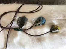 Nuevo estilo Tassel Peacock Feather Bohemio Collar largo Shell Suéter Cadena de cuero Joyería Exagerado Diseño Envío de la gota
