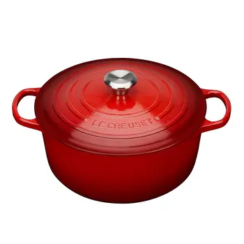 

Le Creuset Evolution casserole round cast iron, cherry, 28 cm cookware