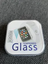 Película protectora para Iwatch Series 4 5 6 SE 44MM 40MM, pegamento total suave, película protectora para Apple Watch Series 1 2 3 38MM 42MM