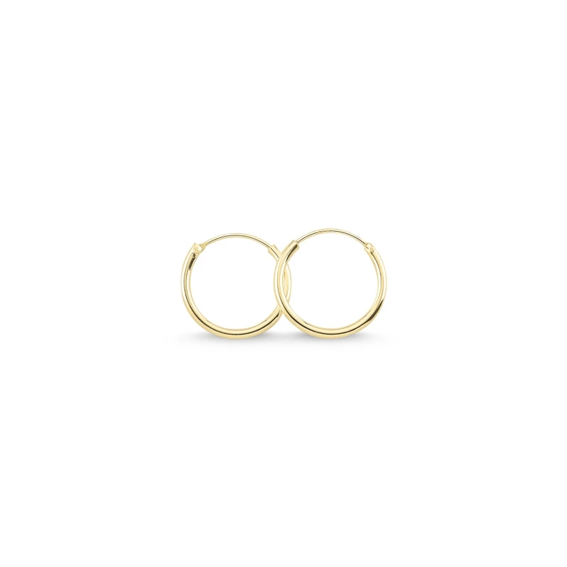Armagano 14mm Simple Ring Earrings
Armagano 14mm Simple Ring Earrings