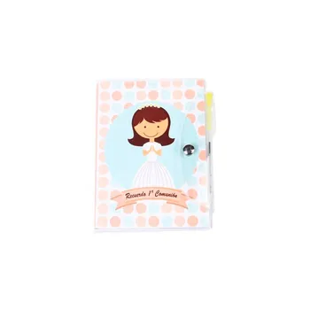 Book PVC + ball pen point Girl 1ª Communion-Details and gifts for weddings, christening suits, communions, birthday & holiday cheap
Book PVC + ball pen point Girl 1ª Communion-Details and gifts for weddings, christening suits, communions, birthday & holiday cheap