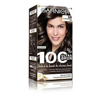 GARNIER Kit 100% pure brown dark brown 
GARNIER Kit 100% pure brown dark brown