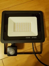 Led-Flood-Light Pir-Sensor Adjustable Street 220V 100W Induction 50W 20W 30W with 110V