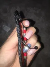 Tobilleras con hojas tejidas y ajustables para hombre y mujer, pulsera Simple hecha a mano, cuerda ajustable, amuleto de la suerte, joyería