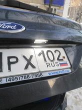 2X LED para placa de matrícula de luz para Ford FOCUS MK II FIESTA MK VII MONDEO MK IV KUGA S-MAX 2008-2019