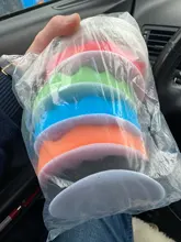 Almohadilla de pulido para coche, almohadilla de esponja de pulido para coche, adaptador de taladro abrasivo, accesorio de herramientas de encerado, 3, 5, 6 y 7 pulgadas, 7 Uds.