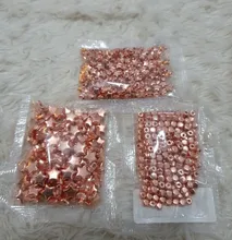 50-200 Uds CCB estrella tubo cuadrado en forma de corazón para fabricación de joyas cuentas suministros cuenta espaciadora para manualidades collar pulsera Accesorios