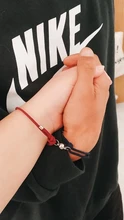 Pulsera de pareja con imán para hombre y mujer, 2 uds., personalidad creativa, amuleto, chica, joyería, regalo para enamorados