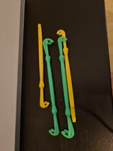 Herramienta de atado de bucle de gancho fácil, Tyer Disgorger, herramienta de atado de nudos rápido para mosca, línea de Pesca, Kit de nivel, separador de Pesca, 2 uds., nuevo