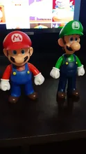 Figuras de acción de Super Mario bros, Mario Bros, Luigi, Odyssey, modelo de Anime de PVC