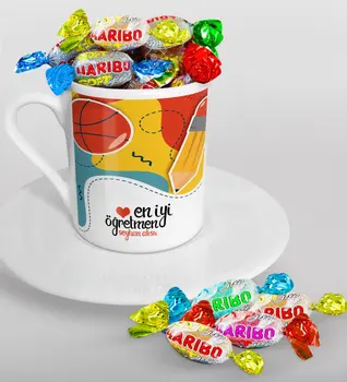 Personalized Best Teacher Turkish coffee Cup and Haribo Candy Gift Seti-5
Personalized Best Teacher Turkish coffee Cup and Haribo Candy Gift Seti-5