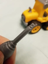 Rompecabezas DIY para niños, coche de bloques de construcción de ingeniería, juguetes educativos para niños, montaje de tuercas, vehículo, excavadora, juguete