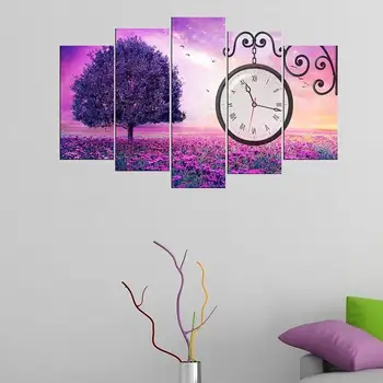 Purple Tree 5 Parts Mdf Clock Table
Purple Tree 5 Parts Mdf Clock Table