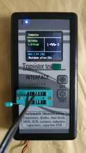 Multiusos Transistor Tester 128*160 diodo tiristor capacitancia resistencia inductancia MOSFET ESR LCR Metro pantalla TFT Color