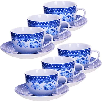 Tea set 12pr Cup + saucer Loraine 25908
Tea set 12pr Cup + saucer Loraine 25908
