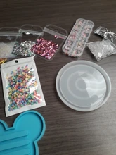 Uds 10 estilos DIY Hexagonal redondo Irregular forma Montaña Rusa bandeja de cristal molde de resina Epoxy amor Base té Montaña Rusa