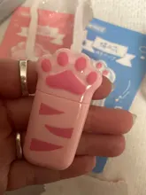 Cinta de corrección portátil de garra de gato, Corrector Kawaii blanco, regalo promocional, papelería, premio de estudiante, suministros escolares y de oficina