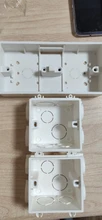Wall-Mounting-Box Wall-Touch-Switch Eu/Uk-Socket Popular Cassette Esooli for Back-Box