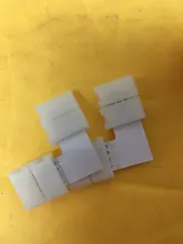 Connector RGB Strip-Light L-Shape 4-Pin 5050 90-Degree 10mm 10pcs for 2835/3528 LED